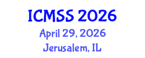 International Conference on Mathematical and Statistical Sciences (ICMSS) April 29, 2026 - Jerusalem, Israel