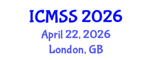 International Conference on Mathematical and Statistical Sciences (ICMSS) April 22, 2026 - London, United Kingdom