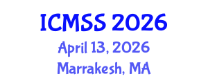 International Conference on Mathematical and Statistical Sciences (ICMSS) April 13, 2026 - Marrakesh, Morocco International Conference on Mathematical and Statistical Sciences (ICMSS) April 13, 2026 - Marrakesh, Morocco