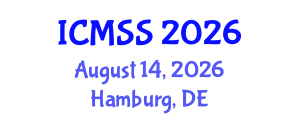 International Conference on Mathematical and Statistical Sciences (ICMSS) August 14, 2026 - Hamburg, Germany International Conference on Mathematical and Statistical Sciences (ICMSS) August 14, 2026 - Hamburg, Germany