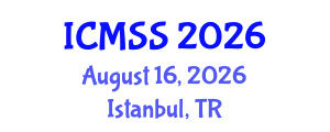 International Conference on Mathematical and Statistical Sciences (ICMSS) August 16, 2026 - Istanbul, Turkey