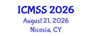 International Conference on Mathematical and Statistical Sciences (ICMSS) August 21, 2026 - Nicosia, Cyprus International Conference on Mathematical and Statistical Sciences (ICMSS) August 21, 2026 - Nicosia, Cyprus