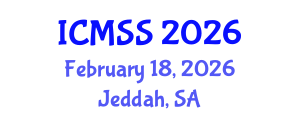 International Conference on Mathematical and Statistical Sciences (ICMSS) February 18, 2026 - Jeddah, Saudi Arabia