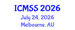 International Conference on Mathematical and Statistical Sciences (ICMSS) July 24, 2026 - Melbourne, Australia International Conference on Mathematical and Statistical Sciences (ICMSS) July 24, 2026 - Melbourne, Australia