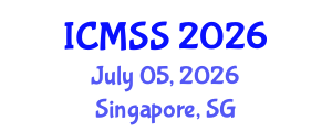 International Conference on Mathematical and Statistical Sciences (ICMSS) July 05, 2026 - Singapore, Singapore
