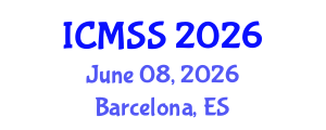 International Conference on Mathematical and Statistical Sciences (ICMSS) June 08, 2026 - Barcelona, Spain International Conference on Mathematical and Statistical Sciences (ICMSS) June 08, 2026 - Barcelona, Spain