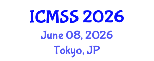 International Conference on Mathematical and Statistical Sciences (ICMSS) June 08, 2026 - Tokyo, Japan International Conference on Mathematical and Statistical Sciences (ICMSS) June 08, 2026 - Tokyo, Japan