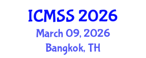 International Conference on Mathematical and Statistical Sciences (ICMSS) March 09, 2026 - Bangkok, Thailand International Conference on Mathematical and Statistical Sciences (ICMSS) March 09, 2026 - Bangkok, Thailand