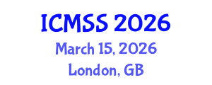 International Conference on Mathematical and Statistical Sciences (ICMSS) March 15, 2026 - London, United Kingdom