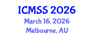 International Conference on Mathematical and Statistical Sciences (ICMSS) March 16, 2026 - Melbourne, Australia International Conference on Mathematical and Statistical Sciences (ICMSS) March 16, 2026 - Melbourne, Australia