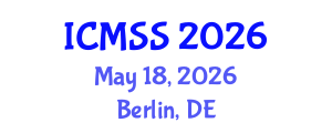 International Conference on Mathematical and Statistical Sciences (ICMSS) May 18, 2026 - Berlin, Germany International Conference on Mathematical and Statistical Sciences (ICMSS) May 18, 2026 - Berlin, Germany
