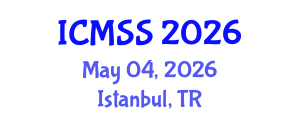 International Conference on Mathematical and Statistical Sciences (ICMSS) May 04, 2026 - Istanbul, Turkey International Conference on Mathematical and Statistical Sciences (ICMSS) May 04, 2026 - Istanbul, Turkey