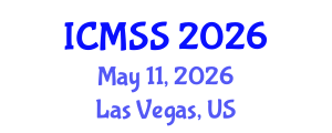 International Conference on Mathematical and Statistical Sciences (ICMSS) May 11, 2026 - Las Vegas, United States International Conference on Mathematical and Statistical Sciences (ICMSS) May 11, 2026 - Las Vegas, United States