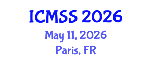 International Conference on Mathematical and Statistical Sciences (ICMSS) May 11, 2026 - Paris, France International Conference on Mathematical and Statistical Sciences (ICMSS) May 11, 2026 - Paris, France