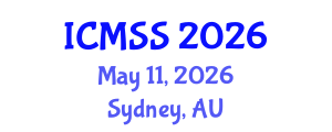 International Conference on Mathematical and Statistical Sciences (ICMSS) May 11, 2026 - Sydney, Australia