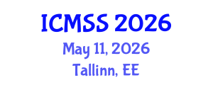 International Conference on Mathematical and Statistical Sciences (ICMSS) May 11, 2026 - Tallinn, Estonia International Conference on Mathematical and Statistical Sciences (ICMSS) May 11, 2026 - Tallinn, Estonia