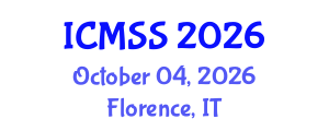 International Conference on Mathematical and Statistical Sciences (ICMSS) October 04, 2026 - Florence, Italy International Conference on Mathematical and Statistical Sciences (ICMSS) October 04, 2026 - Florence, Italy