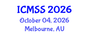 International Conference on Mathematical and Statistical Sciences (ICMSS) October 04, 2026 - Melbourne, Australia