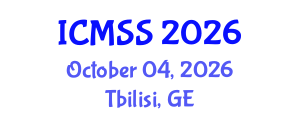 International Conference on Mathematical and Statistical Sciences (ICMSS) October 04, 2026 - Tbilisi, Georgia International Conference on Mathematical and Statistical Sciences (ICMSS) October 04, 2026 - Tbilisi, Georgia