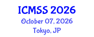 International Conference on Mathematical and Statistical Sciences (ICMSS) October 07, 2026 - Tokyo, Japan International Conference on Mathematical and Statistical Sciences (ICMSS) October 07, 2026 - Tokyo, Japan