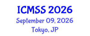 International Conference on Mathematical and Statistical Sciences (ICMSS) September 09, 2026 - Tokyo, Japan International Conference on Mathematical and Statistical Sciences (ICMSS) September 09, 2026 - Tokyo, Japan