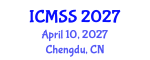 International Conference on Mathematical and Statistical Sciences (ICMSS) April 10, 2027 - Chengdu, China International Conference on Mathematical and Statistical Sciences (ICMSS) April 10, 2027 - Chengdu, China