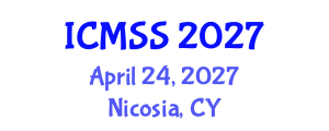 International Conference on Mathematical and Statistical Sciences (ICMSS) April 24, 2027 - Nicosia, Cyprus International Conference on Mathematical and Statistical Sciences (ICMSS) April 24, 2027 - Nicosia, Cyprus