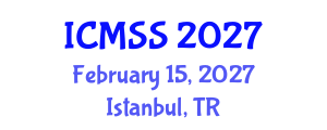 International Conference on Mathematical and Statistical Sciences (ICMSS) February 15, 2027 - Istanbul, Turkey International Conference on Mathematical and Statistical Sciences (ICMSS) February 15, 2027 - Istanbul, Turkey