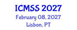 International Conference on Mathematical and Statistical Sciences (ICMSS) February 08, 2027 - Lisbon, Portugal International Conference on Mathematical and Statistical Sciences (ICMSS) February 08, 2027 - Lisbon, Portugal