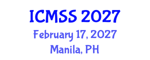 International Conference on Mathematical and Statistical Sciences (ICMSS) February 17, 2027 - Manila, Philippines