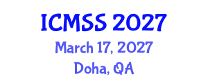 International Conference on Mathematical and Statistical Sciences (ICMSS) March 17, 2027 - Doha, Qatar International Conference on Mathematical and Statistical Sciences (ICMSS) March 17, 2027 - Doha, Qatar