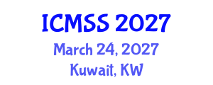 International Conference on Mathematical and Statistical Sciences (ICMSS) March 24, 2027 - Kuwait, Kuwait International Conference on Mathematical and Statistical Sciences (ICMSS) March 24, 2027 - Kuwait, Kuwait