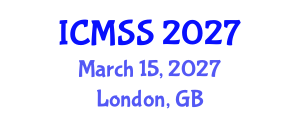 International Conference on Mathematical and Statistical Sciences (ICMSS) March 15, 2027 - London, United Kingdom International Conference on Mathematical and Statistical Sciences (ICMSS) March 15, 2027 - London, United Kingdom