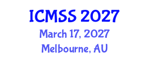 International Conference on Mathematical and Statistical Sciences (ICMSS) March 17, 2027 - Melbourne, Australia