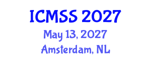 International Conference on Mathematical and Statistical Sciences (ICMSS) May 13, 2027 - Amsterdam, Netherlands International Conference on Mathematical and Statistical Sciences (ICMSS) May 13, 2027 - Amsterdam, Netherlands