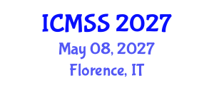 International Conference on Mathematical and Statistical Sciences (ICMSS) May 08, 2027 - Florence, Italy International Conference on Mathematical and Statistical Sciences (ICMSS) May 08, 2027 - Florence, Italy