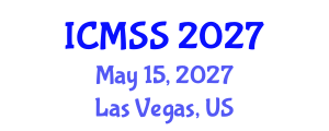International Conference on Mathematical and Statistical Sciences (ICMSS) May 15, 2027 - Las Vegas, United States