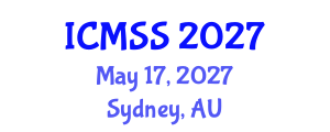 International Conference on Mathematical and Statistical Sciences (ICMSS) May 17, 2027 - Sydney, Australia