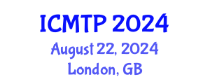 International Conference on Mathematical and Theoretical Physics (ICMTP) August 22, 2024 - London, United Kingdom