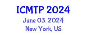 International Conference on Mathematical and Theoretical Physics (ICMTP) June 03, 2024 - New York, United States