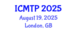 International Conference on Mathematical and Theoretical Physics (ICMTP) August 19, 2025 - London, United Kingdom