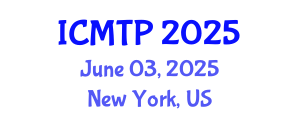 International Conference on Mathematical and Theoretical Physics (ICMTP) June 03, 2025 - New York, United States