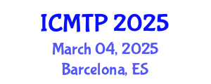 International Conference on Mathematical and Theoretical Physics (ICMTP) March 04, 2025 - Barcelona, Spain