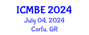 International Conference on Mathematical Biology and Ecology (ICMBE) July 04, 2024 - Corfu, Greece