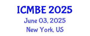 International Conference on Mathematical Biology and Ecology (ICMBE) June 03, 2025 - New York, United States