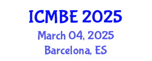 International Conference on Mathematical Biology and Ecology (ICMBE) March 04, 2025 - Barcelona, Spain