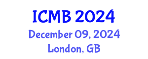 International Conference on Mathematical Biology (ICMB) December 09, 2024 - London, United Kingdom