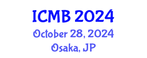 International Conference on Mathematical Biology (ICMB) October 28, 2024 - Osaka, Japan