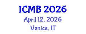 International Conference on Mathematical Biology (ICMB) April 12, 2026 - Venice, Italy