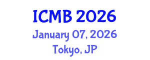 International Conference on Mathematical Biology (ICMB) January 07, 2026 - Tokyo, Japan